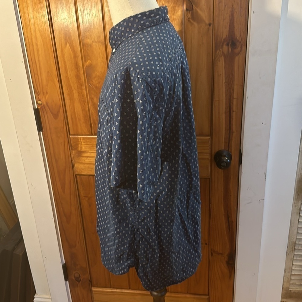 Polo Ralph Lauren blue short sleeve button-down shirt, size XL - Picture 4 of 7
